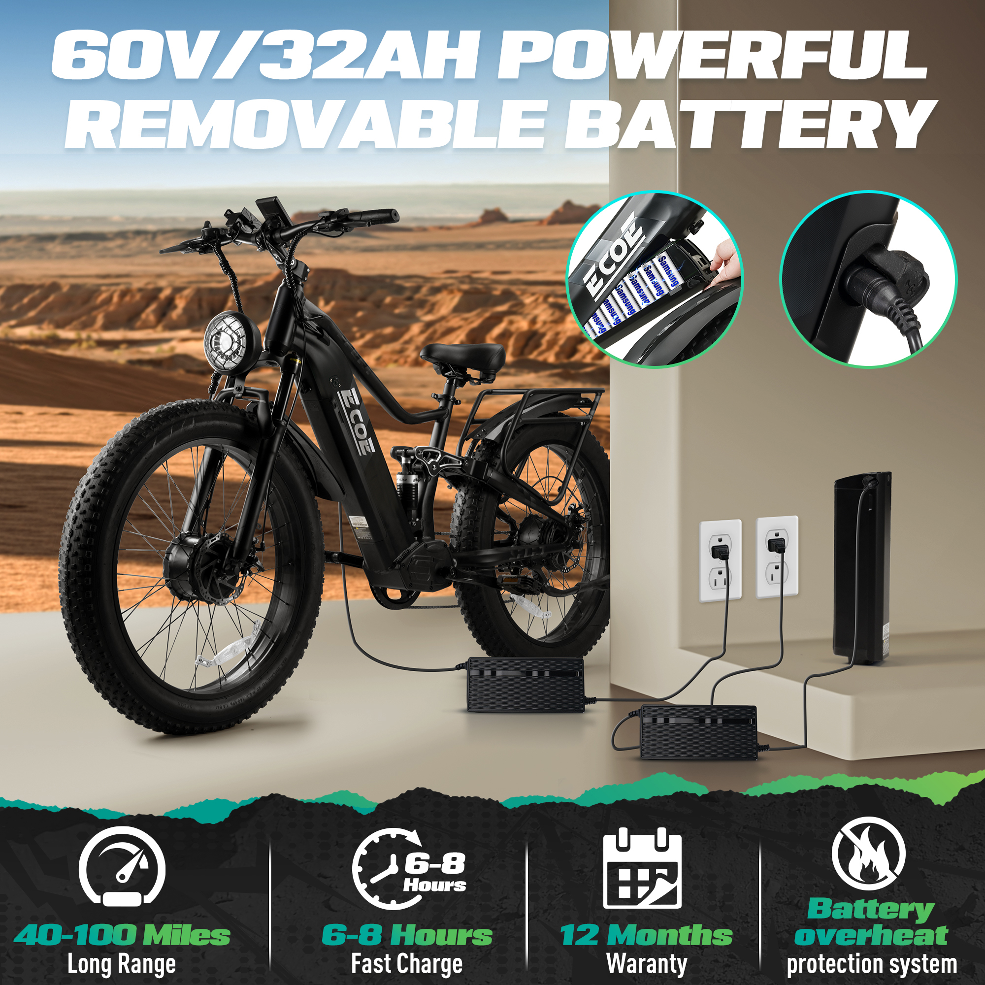 Are electric bike chargers safe